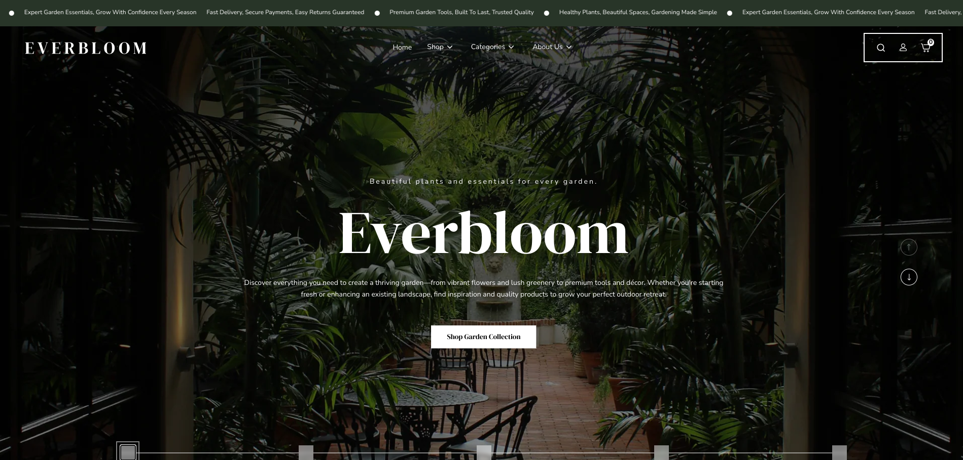 Everbloom Theme - Home Preset