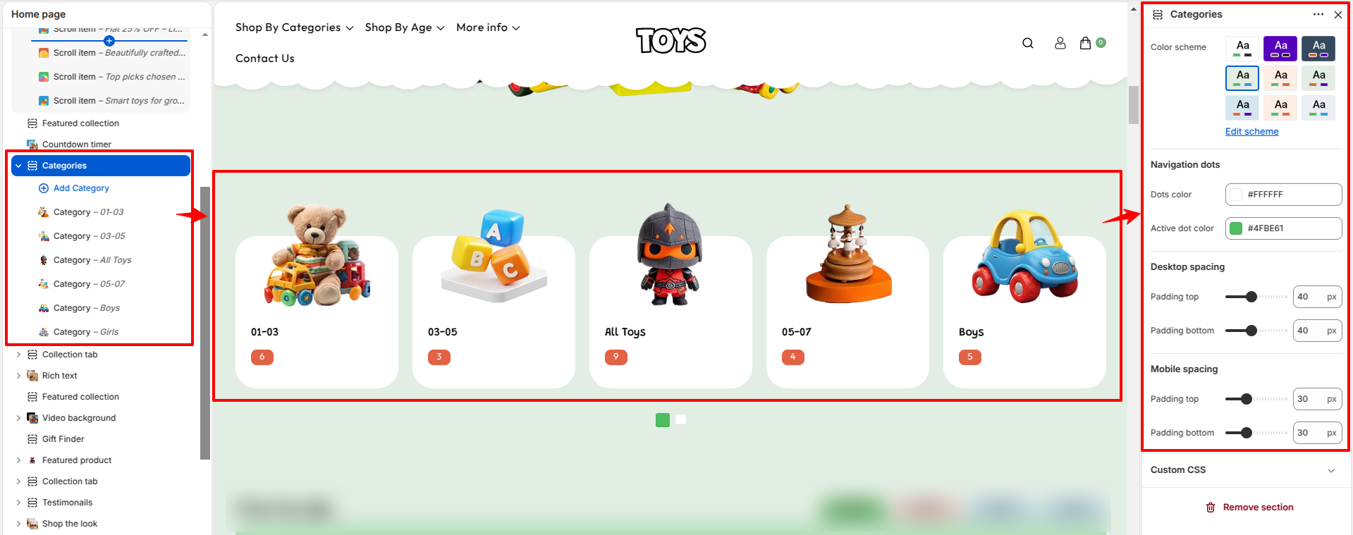 collection-slider-settings