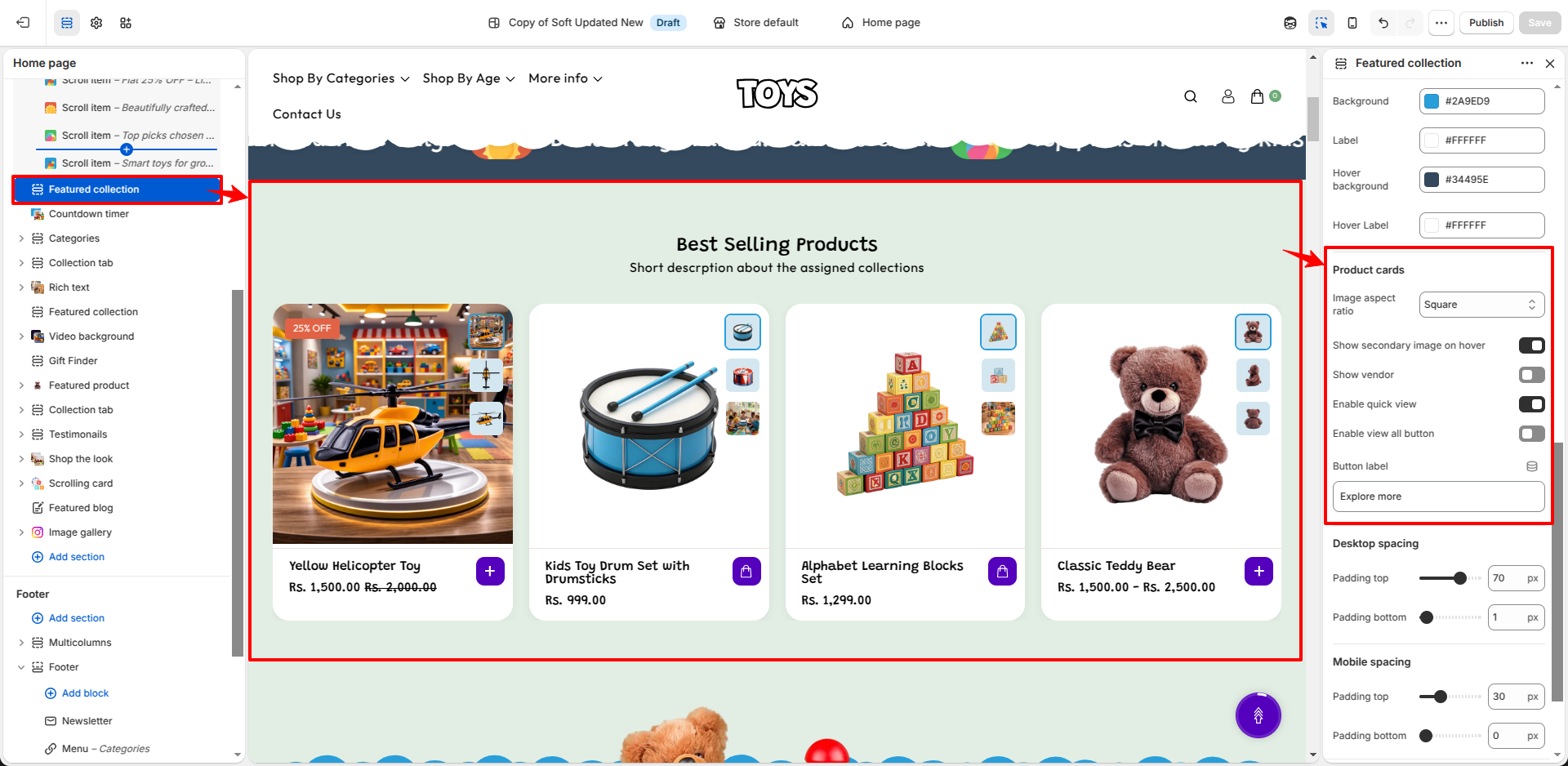 featured-collection-product-settings