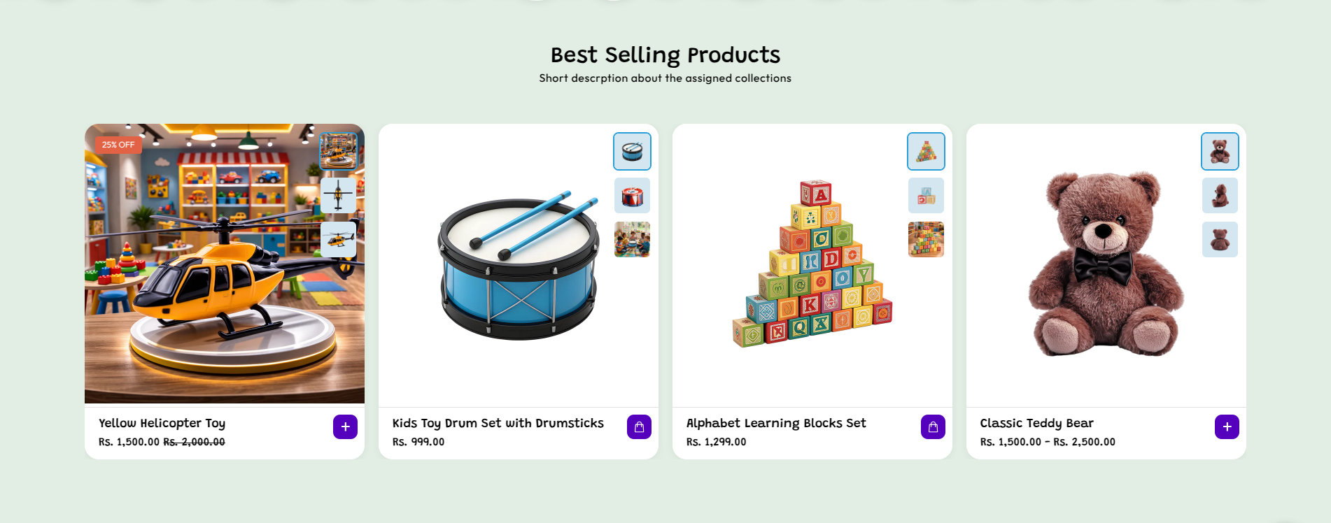 grid vs slider layout