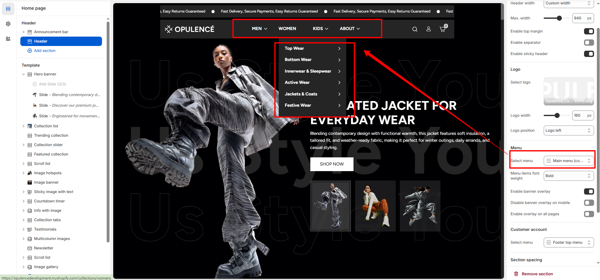 dropdown-menu-settings