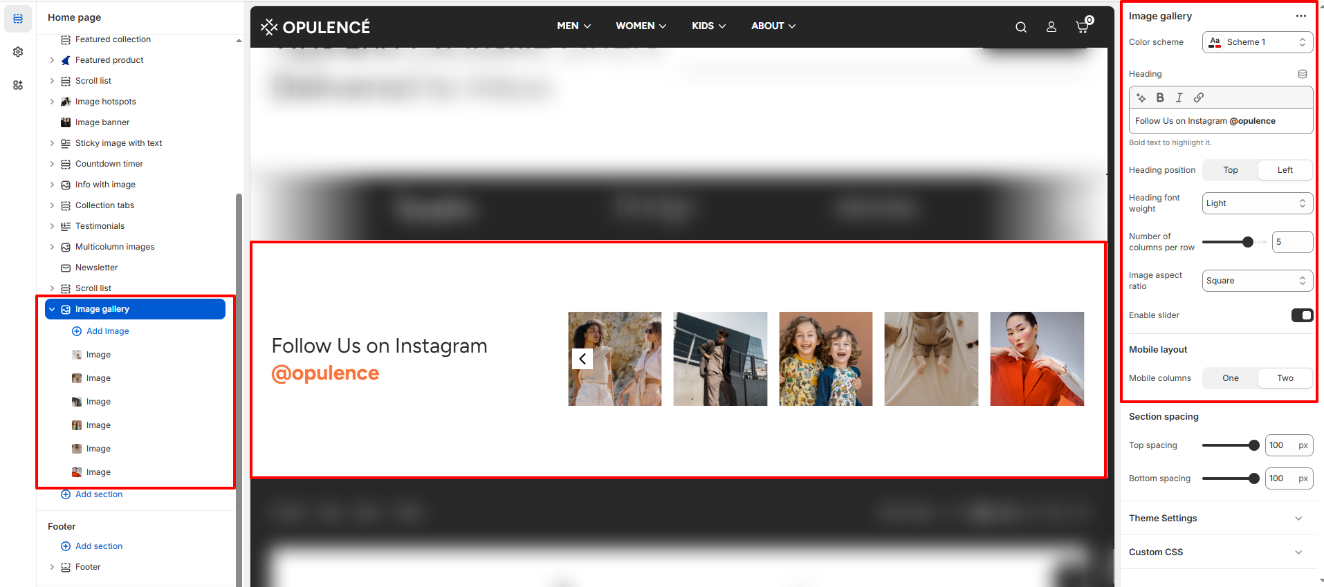 image-gallery-settings